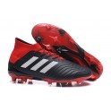 Adidas Predator 18.1 FG Soccer Cleats For Men Black Red White