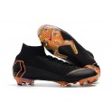 New - Nike Mercurial Superfly 6 Elite FG Soccer Cleats Black Total Orange White