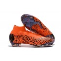 New - Nike Mercurial Superfly 6 Elite FG Soccer Cleats CR7 Black Orange White