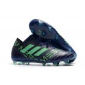 New Soccer Shoes Adidas Nemeziz Messi 17.1 FG Unity Ink Hi-Res Green Core Black