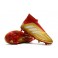 New Soccer Shoes For Men - Adidas Predator 18+ FG Gold Red White