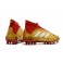 New Soccer Shoes For Men - Adidas Predator 18+ FG Gold Red White