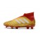 New Soccer Shoes For Men - Adidas Predator 18+ FG Gold Red White
