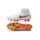 New Shoes For Men - Nike Magista Obra II FG Soccer Cleats White Metallic Cool Grey Light Crimson