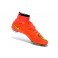 Nike New Mercurial Superfly FG Men's Firm-Ground Soccer Boots Hyper Punch Gold Black