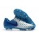 New Soccer Shoes for Men Nike Tiempo Legend VII FG - Silver Blue