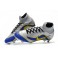 New - Nike Mercurial Superfly 6 Elite FG Soccer Cleats Silver Blue Yellow