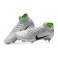 New - Nike Mercurial Superfly 6 Elite FG Soccer Cleats Silver Gray