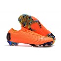 New Nike Mercurial Vapor XII 360 Elite FG Soccer Cleats Total Orange Black Volt