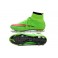 2015 Nike Men's Mercurial Superfly FG Football Cleats Green Hyper Punch Black