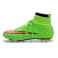 2015 Nike Men's Mercurial Superfly FG Football Cleats Green Hyper Punch Black