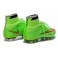 2015 Nike Men's Mercurial Superfly FG Football Cleats Green Hyper Punch Black