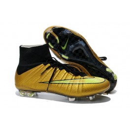 Nike Mercurial Superfly 7 ELITE FG Voetbalschoenen Zwart Metallic