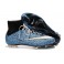 2015 Nike Men's Mercurial Superfly FG Football Cleats Blue White Black