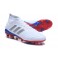 Adidas Predator Telstar  18.1 FG Soccer Cleats For Men Silver Red Blue