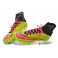 2015 Nike Men's Mercurial Superfly FG Football Cleats Yellow Pink Black