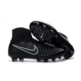 New Nike Magista Obra FG Football Boots - Black Green White